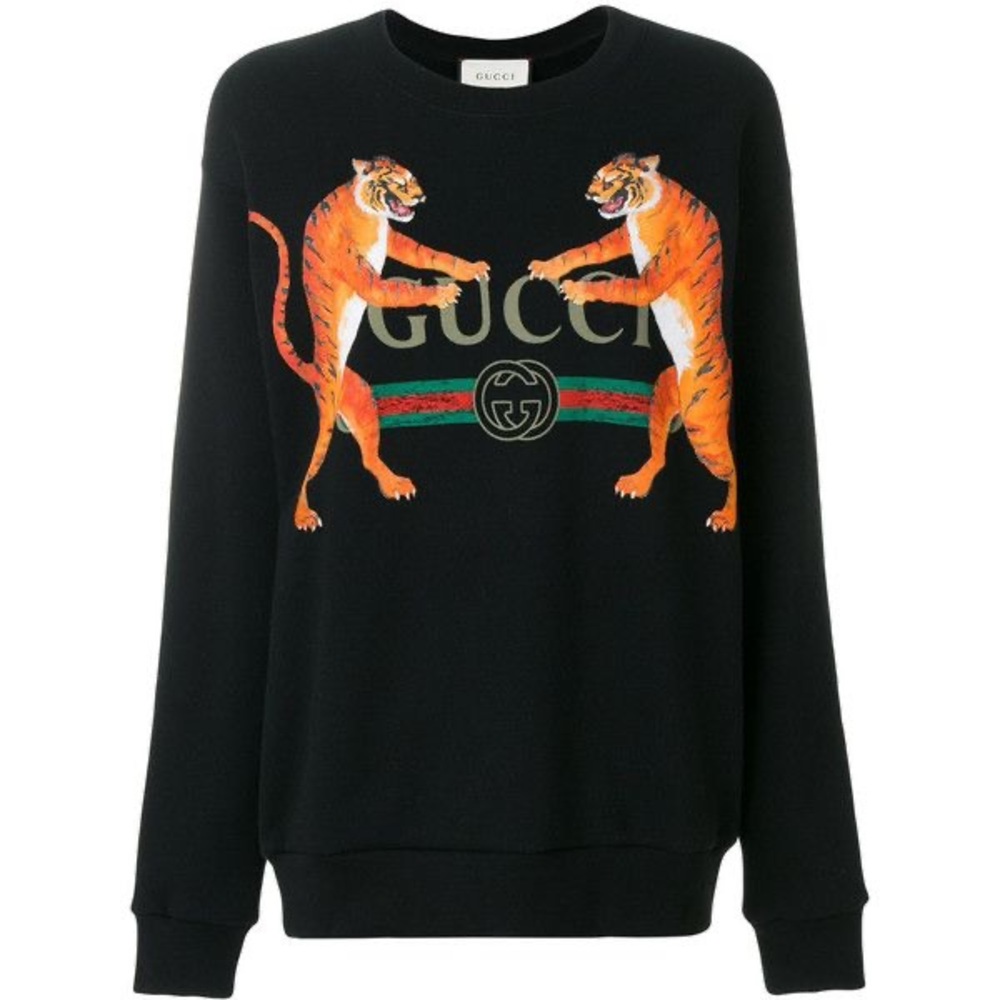 Gucci Tiger Print Sweatshirt